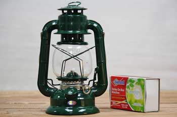 Small Kerosene Lantern Green