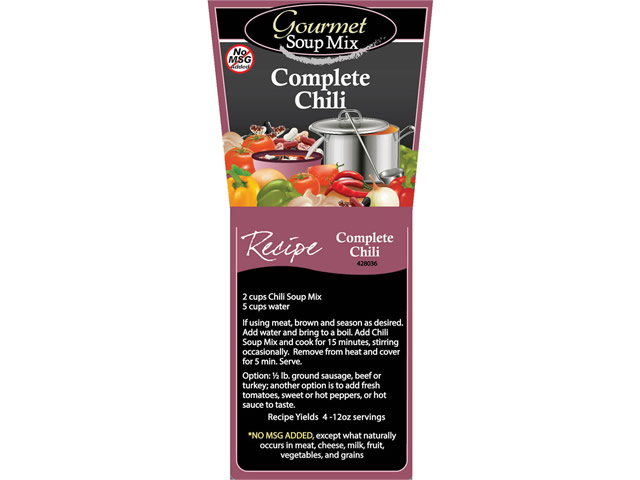 Natural Complete Chili Soup Starter