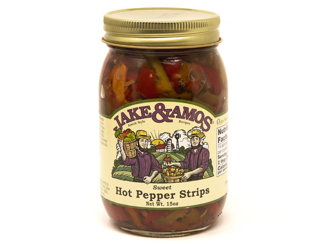 Jake and Amos Sweet and Hot Pepper Strips