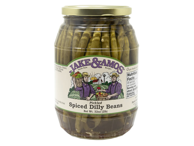 Jake and Amos Pickled Spiced Dilly Beans