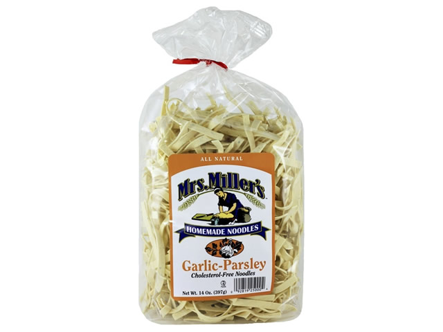 Mrs Millers Garlic Parsley Noodles