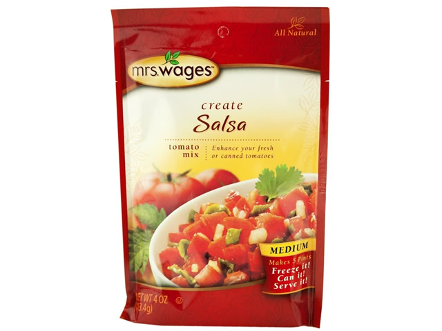 Mrs Wages Medium Salsa Mix