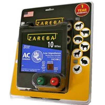 Zareba EAC10M-Z Electric Fence Charger