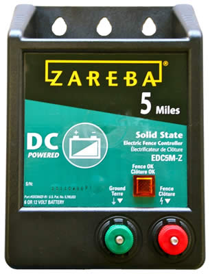 Zareba EDC5M-Z-B5 Solid State Charger