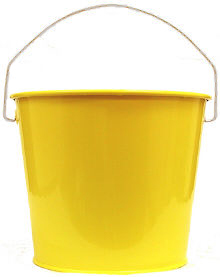 5Qt. Sunshine Yellow Bucket 