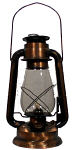 20 Series Bronze Plated Kerosene Lantern