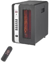 Homebasix Vertical Cabinet Infrared Heater with Remote