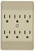 Cooper Three Wire Six Outlet Adapter
