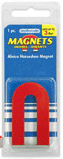 Master Magnetics Alnico Horseshoe Magnet