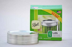 Ball Wide Mouth Dome Jar Lids