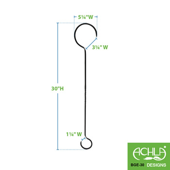 Achla BGE-30-2 30 Inch Extender With Twist