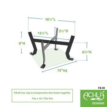Achla FB-59 Denise I Plant Stand