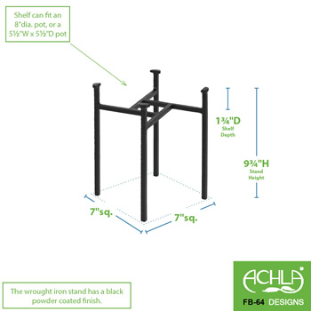Achla FB-64 Eileen Plant Stand