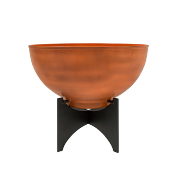 Achla FBC-56-60BS Norma I Planter With Burnt Sienna Bowl