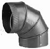 Blue 4 inch Single Wall Stove Pipe Elbows