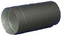 Heat-Fab Black 7 inch 22 Gauge Single Wall Stove Pipe Tee Connector