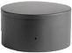 Heat-Fab Black 7 inch 22 Gauge Single Wall Stove Pipe Tee Cap