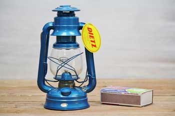 Dietz Hurricane Lantern Blue