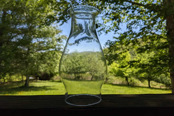 Clear Beaded-Top Chimney