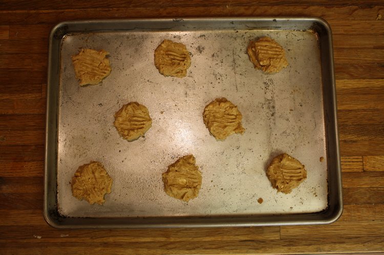 Homemade Peanut Butter Cookies
