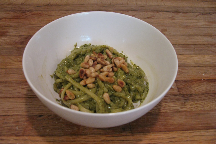 Easy Pesto With Walnuts