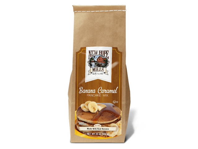 New Hope Mills Banana Caramel Pancake Mix