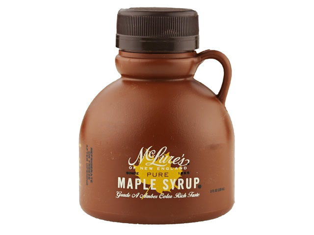 McLures Amber Color Grade A Maple Syrup