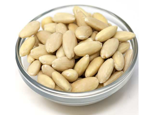 Whole Blanched Medium Almonds
