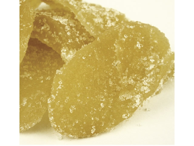 Crystallized Ginger Slices