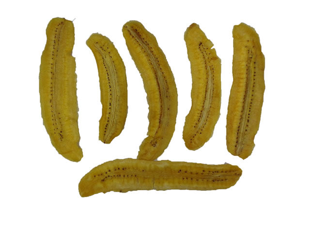 Long Slices Dried Bananas