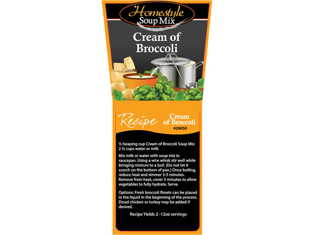 Homestyle Cream of Broccoli Soup Starter
