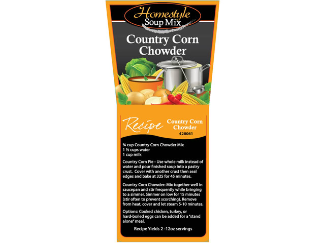 Country Corn Chowder Soup Starter