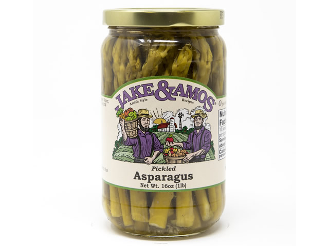 Jake and Amos Pickled Asparagus