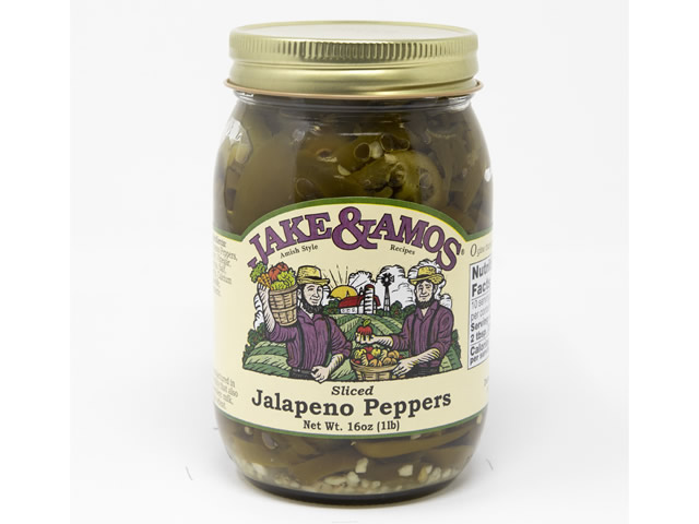 Jake and Amos Sliced Jalapeno Peppers