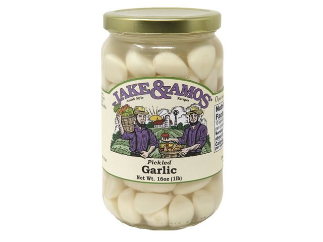 Jake and Amos Pickled Garlic