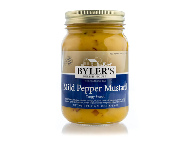 Bylers Relish House Mild Pepper Mustard
