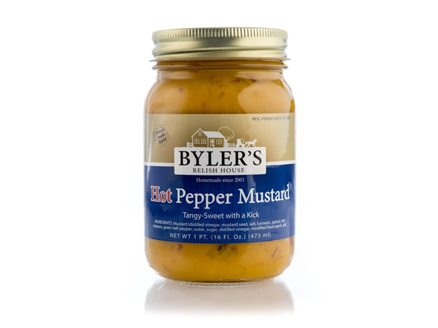 Bylers Relish House Hot Pepper Mustard