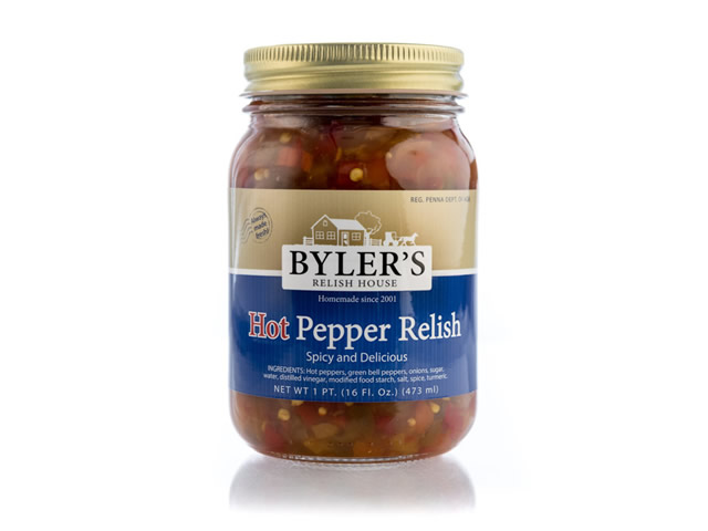 Bylers Relish House Hot Pepper Relish
