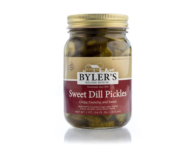 Bylers Relish House Sweet Dill Pickles