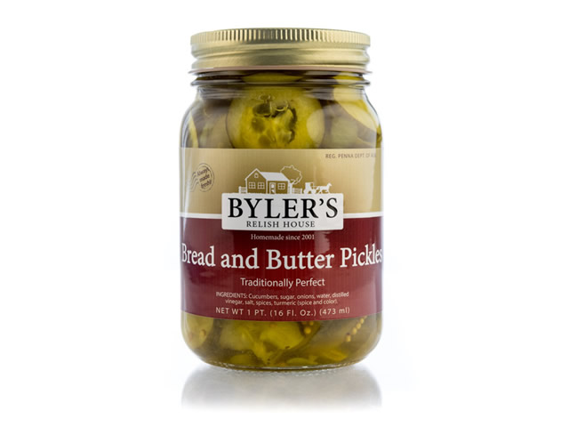 Bylers Relish House Bread and Butter Pickles
