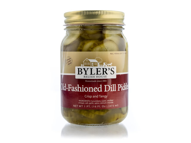 Bylers Relish House Old Fashioned Dill Pickles