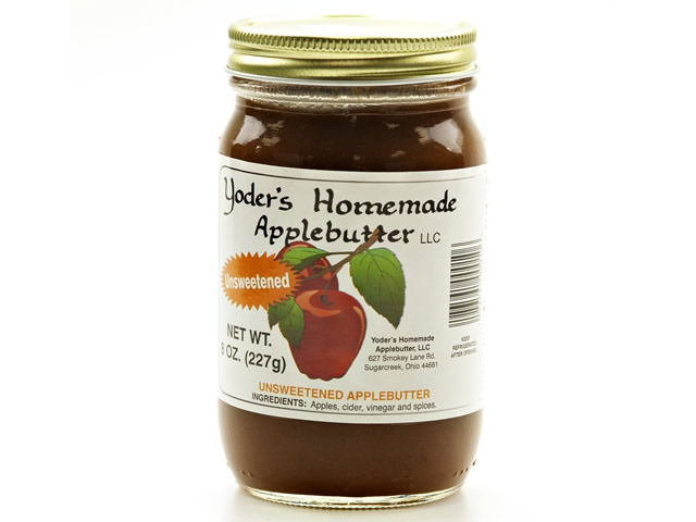 Yoders Homemade Apple Butter No Sugar Added