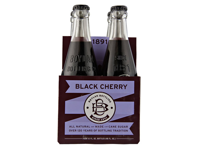 Boylan Black Cherry Cane Sugar Soda