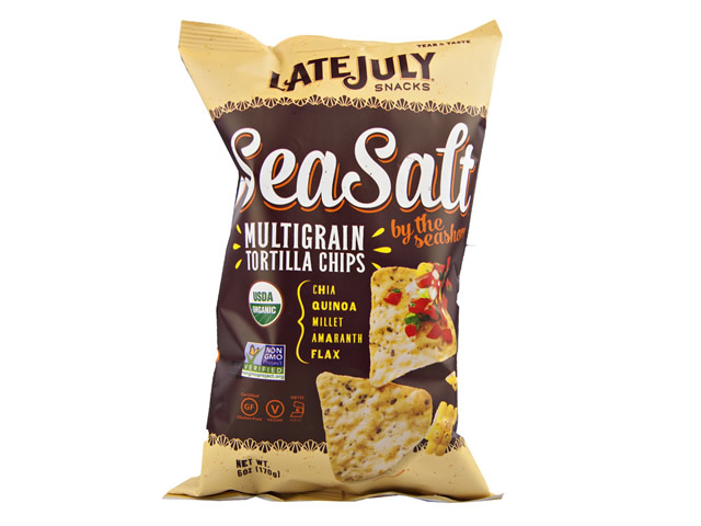 Late July Organic Sea Salt by the Seashore Tortilla Chips
