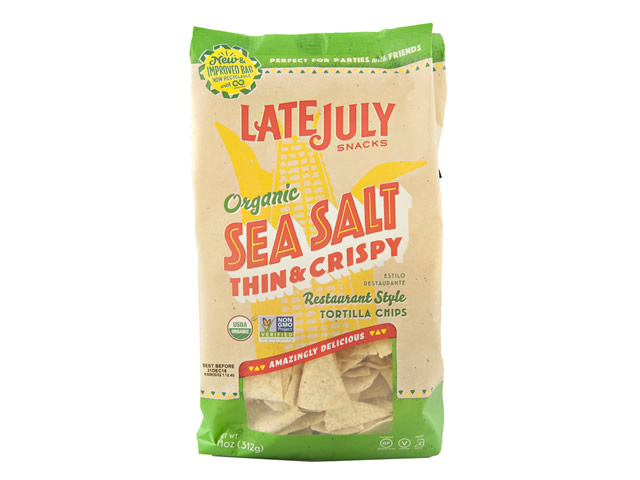 Late July Organic Sea Salt Restaurant-Style Tortilla Chips