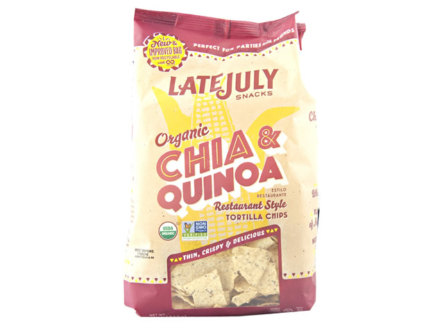 Late July Organic Chia and Quinoa Restaurant-Style Tortilla Chips