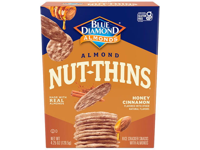 Blue Diamond Honey Cinnamon Nut-Thins