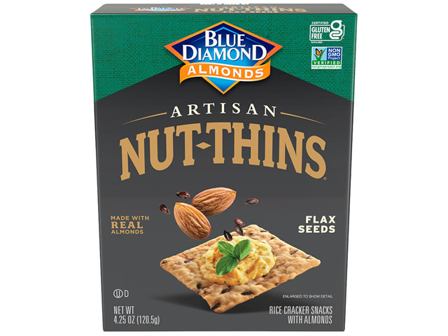 Blue Diamond Artisan Flax Seed Nut-Thins