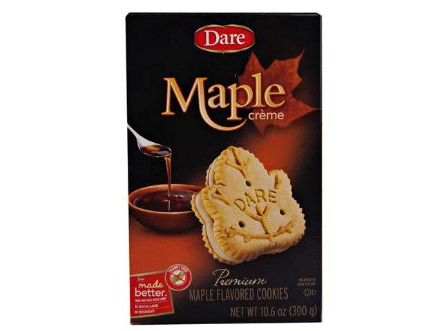 Dare Foods Maple Leaf Creme Cookies
