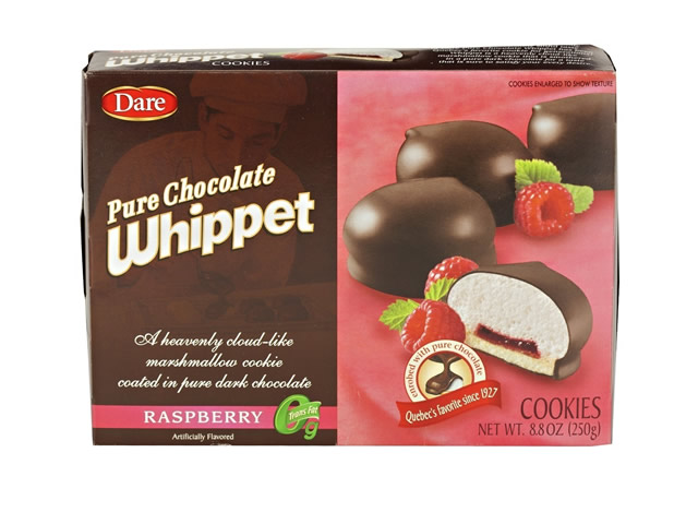 Dare Foods Whippet Raspberry Cookies
